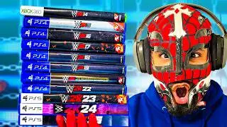 I Played an Elimination Chamber in Every WWE 2K Game
