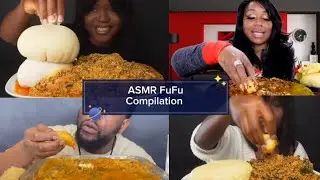 ASMR Fufu Compilation reaction