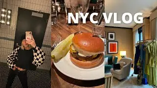 Vlogmas 5-7: Life update + best burger in NY + events and shooting