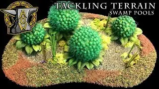 Tackling Terrain: Swamp Pools for our Swamp Terrain Set