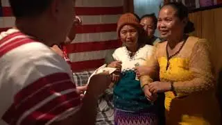 Win and Dah Bu Traditional Wrist Tying Wedding Ceremony Part 1