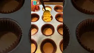Кексы с секретом 🍰✨ Cupcakes with a secret. #recipe #baking