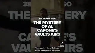 60 years ago today the mystery of Al Capones vault aired #alcapone #alcaponevault #geraldorivera