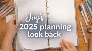 Every Page Tells a Story | My 1st annual Planner Flip-Through for 2025