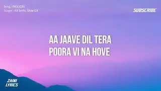 Pasoori | Ali Sethi, Shae Gill | Coke Studio | Lyrics