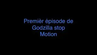 &Eacute;pisode 1 Godzilla stop Motion #godzilla #monsterverse  