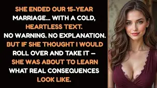 After 15 Years, She Texted Me for Divorce — I Cut Everything Off | cheating wife story