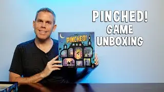 Распаковка игры Pinched! - Heist Bluffing Board Game