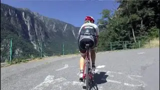 Climbing the Lacets de Montvernier