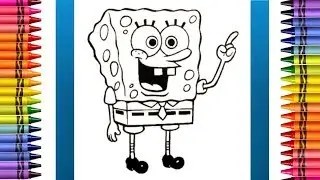 The Coloring Couple Presents: Spongebob Squarepants | How to Color