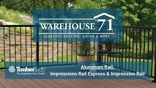 TimberTech Aluminum Deck Railing at Warehouse '71