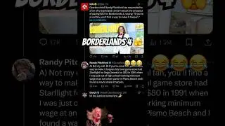 Borderlands 4 drama on Twitter/X
