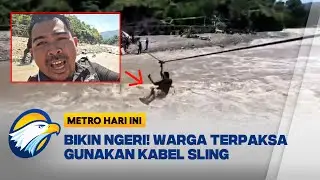 BIKIN NGERI! Untuk Bertahan Hidup, Warga Aceh Gunakan Kabel Sling [Metro Hari Ini]