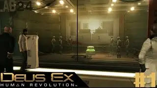 Let's Play Deus Ex: Human Revolution w/GamingHappens #1- The Beginning