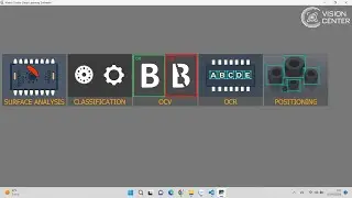 Vision Center&rsquo;s Deep Learning software includes 5 tools