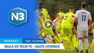Résumé Vidéo - Vaulx en Velin FC - Hauts Lyonnais