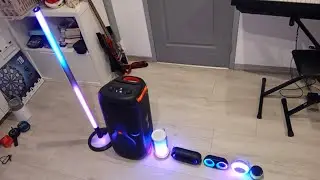 all of my lightshow speaker + partylight startup and shutdown