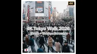 Walking in Tokyo 2026: Ebisu to Shibuya Scramble Crossing