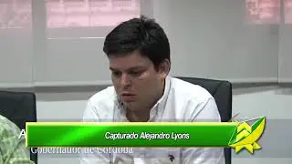 Capturado Alejandro Lyons