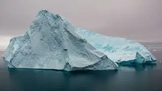 Breath taking snow covered mountains and river