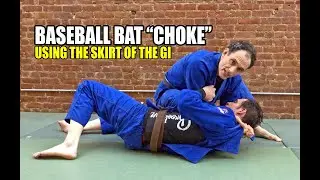 Baseball Bat Choke: Lapel Grip Variation (BJJ / Jiu-Jitsu)