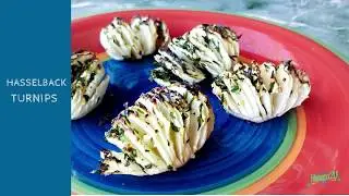 Hasselback Turnips -  Less Carbs and Calories Than Potatoes.