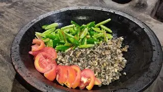 SNAIL CURRY COOKING & EATING // MIXED SNAIL RECIPE // GHONGHA SABJI #snailrecipe