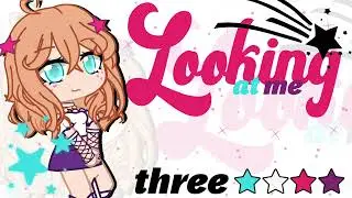 looking at me / open gacha typography mep