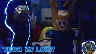 Thor se molesta con Loky (Stop Motion)