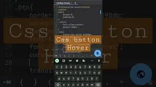 css button hover #html #css #javascript #html_in_hindi #html_coding #learn_html #css3 #cssanimation