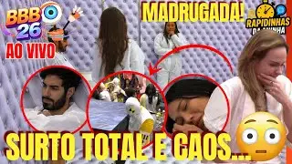 🔴BBB26: PROMETEU e ENTREGOU! Estreia caótica, madrugada sem limites e surto no QUARTO BRANCO