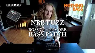 Patch vs Pedal // Boss GT-1000 core vs Big Muff Nano for bass