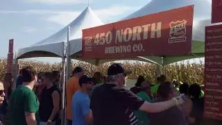 450 Tent at Corn Maze Beer Fest