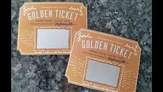 Homemade scratch cards for Christmas