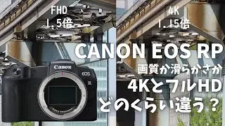【4KかFHDか】EOS RPの動画性能を改めて検証【画質比較】