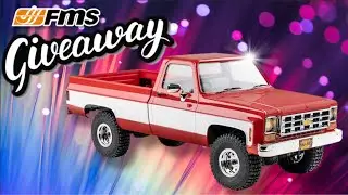 Super FMS Giveaway ! Chevrolet K10 1/18th RC Pickup Truck - Scaler RTR (NEW YEARS GIVEAWAY TIME!)