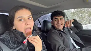 LEADING MY BOYFRIEND ON WHILE HE DRIVES TO SEE HIS REACTION!! **GETS FREAKY** 😳🤪💕
