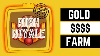 RUSH ROYALE - HOW TO GOLD FARM