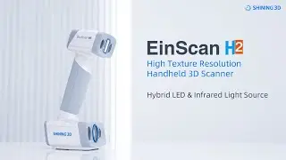 EinScan H2 | Hybrid LED & Infrared Light Source Handheld 3D Scanner