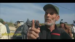 ضحايا نزع الملكية بجماعة أولاد سلمان  إقليم اسفي تحتج على العملية