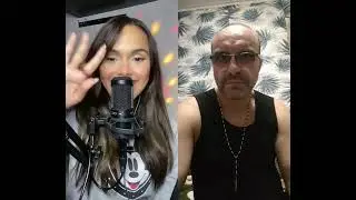 Eu cu Anne Kmel cantareata din Brazilia