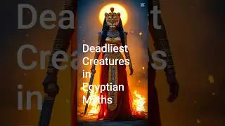 5 Deadliest Creatures in Egyptian Myths #mythologyshorts #ancientmythology #egyptianmythology