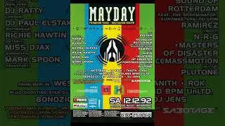 Miss Djax live @ Mayday Forward Ever Backward Never 12.12.1992 Berlin