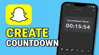 Как создать обратный отсчет в Snapchat (2025)