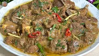 Most Favourite BLACK PEPPER MUTTON GRAVY | Kali Mirch Karahi Gosht