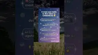 A menudo creemos que dormir 8 horas es la soluci&oacute;n m&aacute;gica ✨#agotamientoemocional  #autocuidado