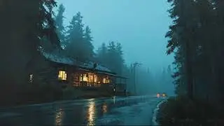 Heavy Rain and Thunder Sound So Intense It Silences Thoughts and Induces Sleep