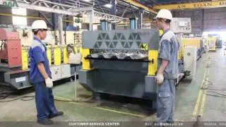 AMECO Advance Metal Deck | Steel Deck | FloorDeck Roll Forming Machine