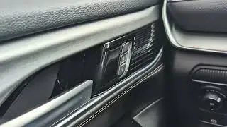 Setting Memory seat on 2024 Jeep Wagoneer 