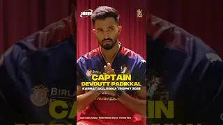 From runs to responsibility. 👑 Wishing ನಮ್ಮStarboy Devdutt Padikkal as Karnataka Captain | RCB